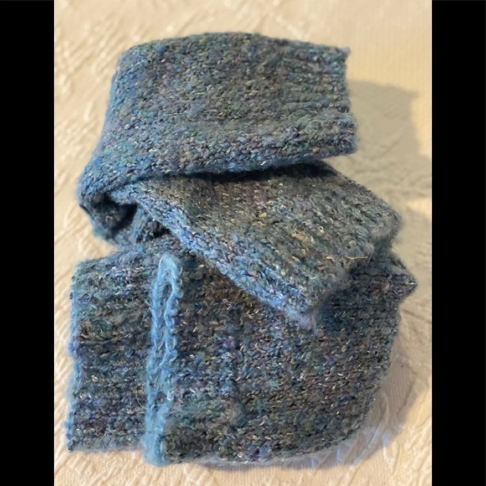 Kids Robins Egg Heathered Blue Gray Leg Warmers​​​​​​​​​​